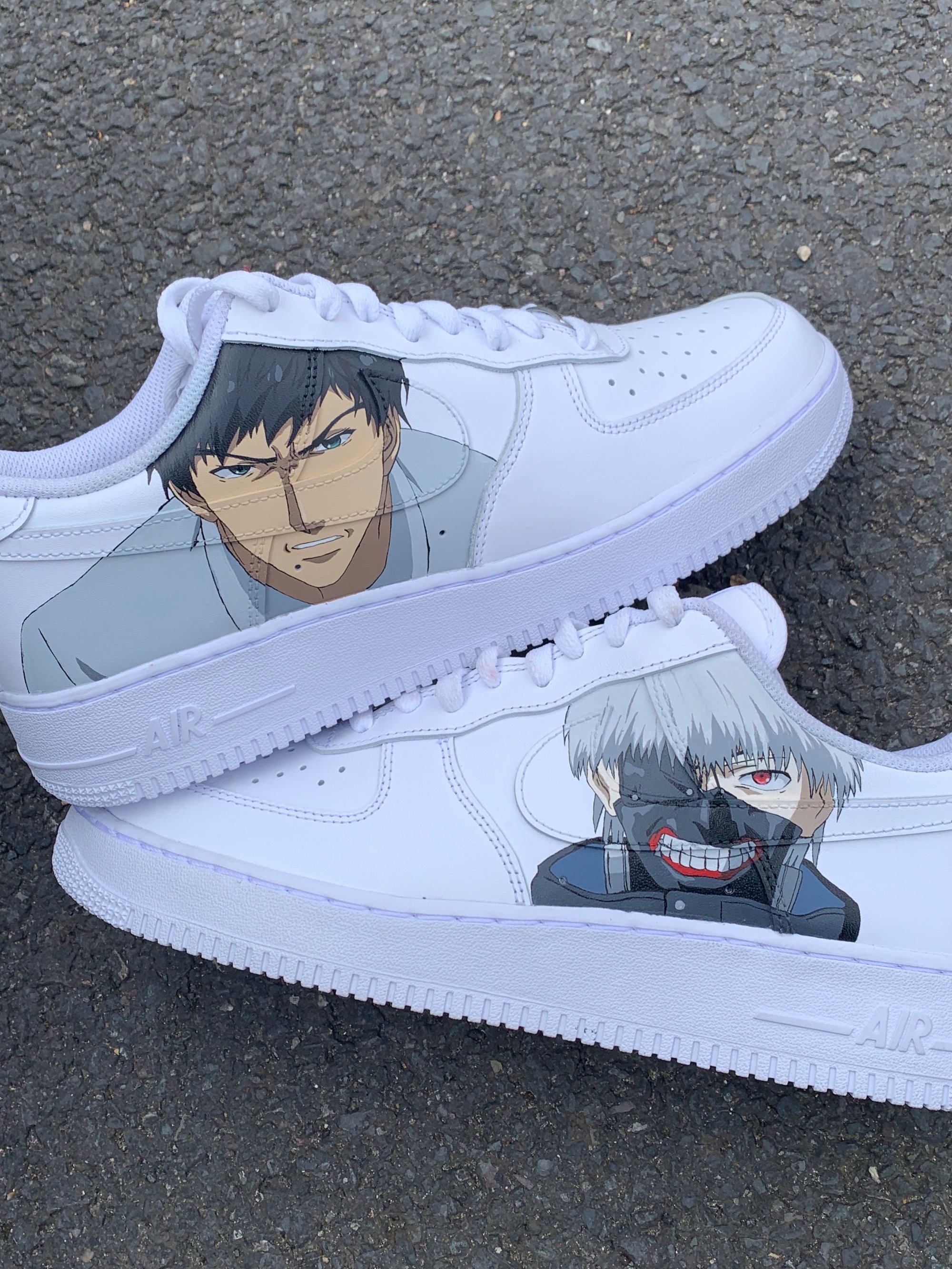 Tokyo Ghoul X Nike Air force 1 | customs by saami