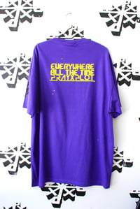 Image of really all over tee in purple 