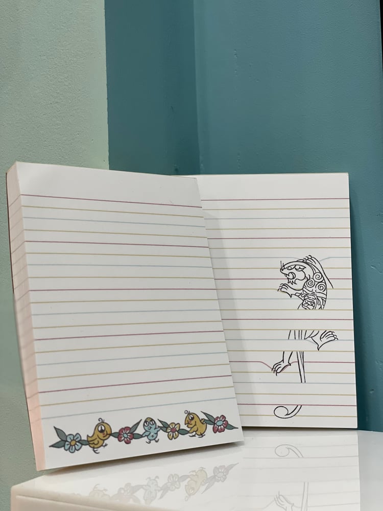 Image of Illustrated Notepad 