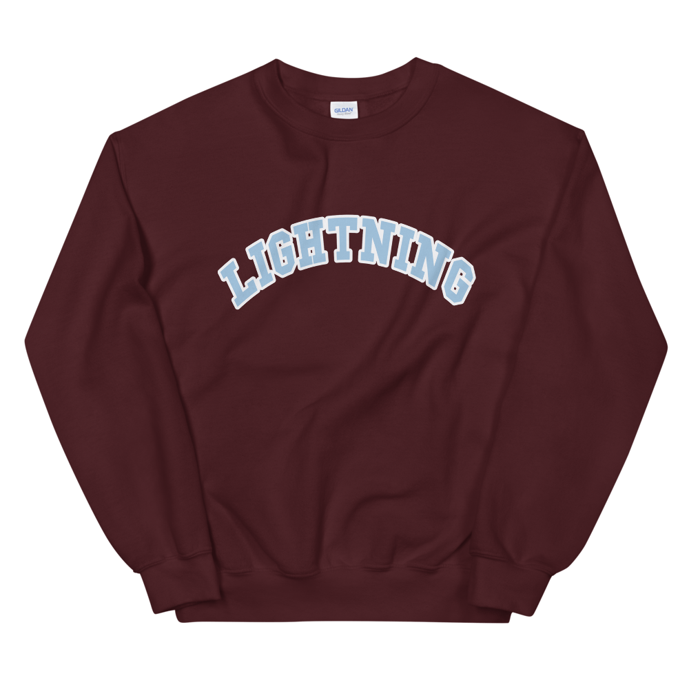 Curved Logo Crewneck