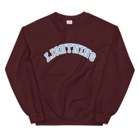 Image 2 of Curved Logo Crewneck