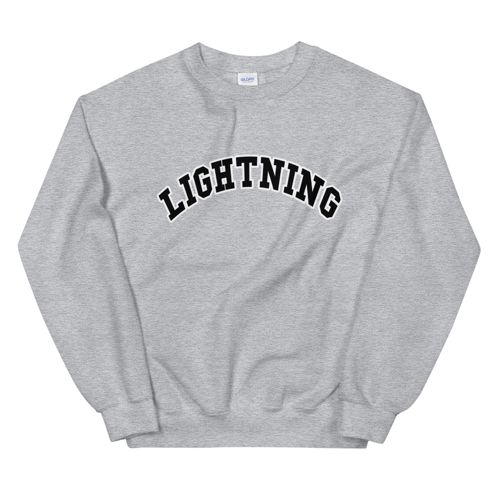Curved Logo Crewneck