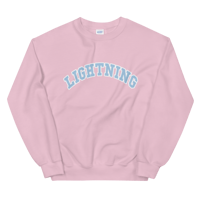 Image 1 of Curved Logo Crewneck