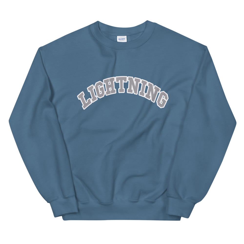 Curved Logo Crewneck