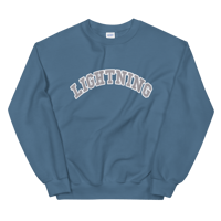 Image 3 of Curved Logo Crewneck