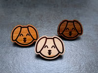 Mini Doggy Wooden Pins