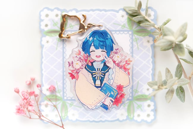 Genshin Impact Glitter Charms