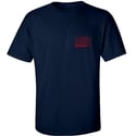 US-747 Tee (navy/red)