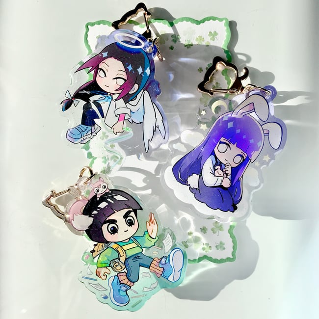 Naruto Candy Glitter Charms