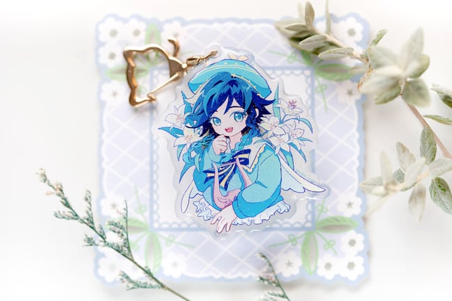 Genshin Impact Glitter Charms