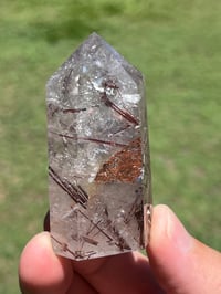 Image 2 of Red Rutile & Quartz Generator #2549