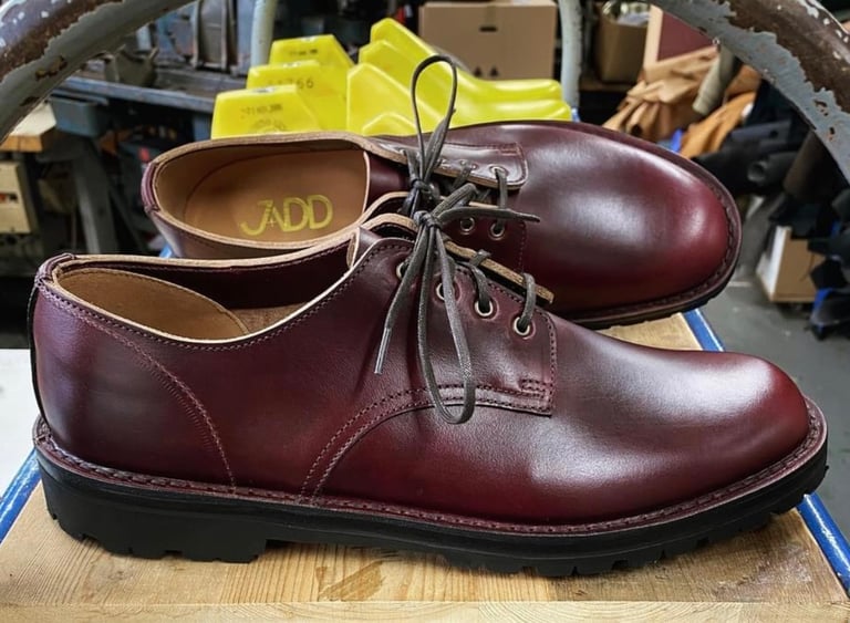 Jadd British desert shoes Horween chromexcel no.8 leather.Made in England Image 4