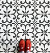 Large Seville Floor Stencil - Moroccan Stencil - DIY Floor Projects/Repeating Stencil