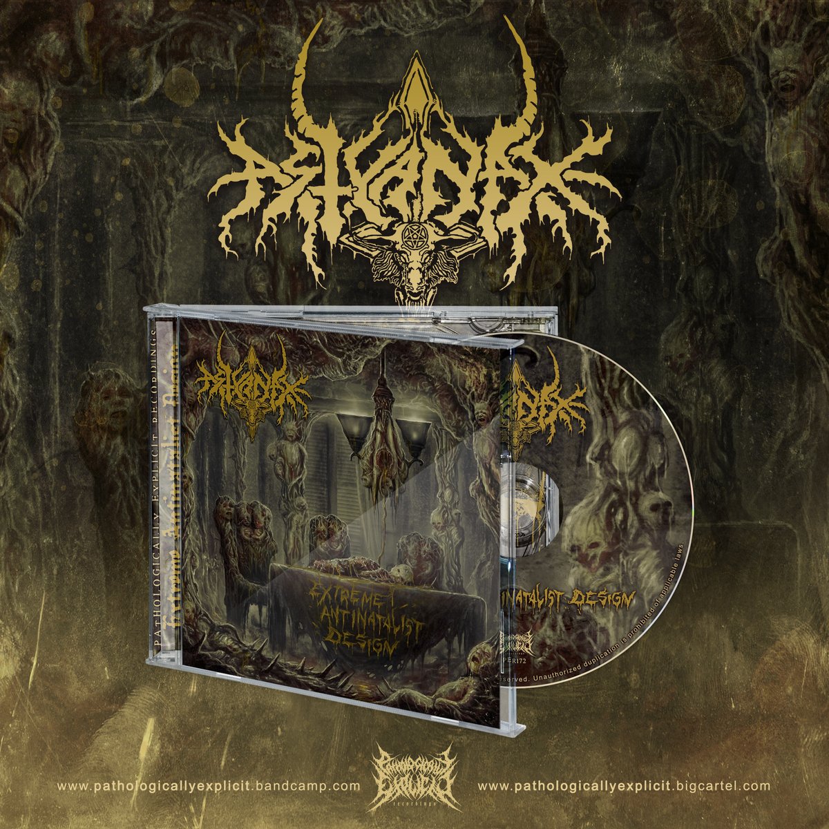 ASTYANAX- EXTREME ANTINATALIST...CD | PATHOLOGICALLY EXPLICIT