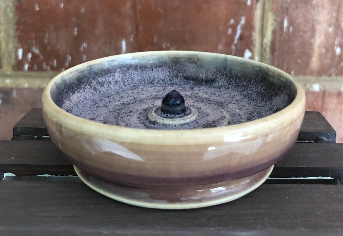 Image of Purple Sherbet Ring Dish