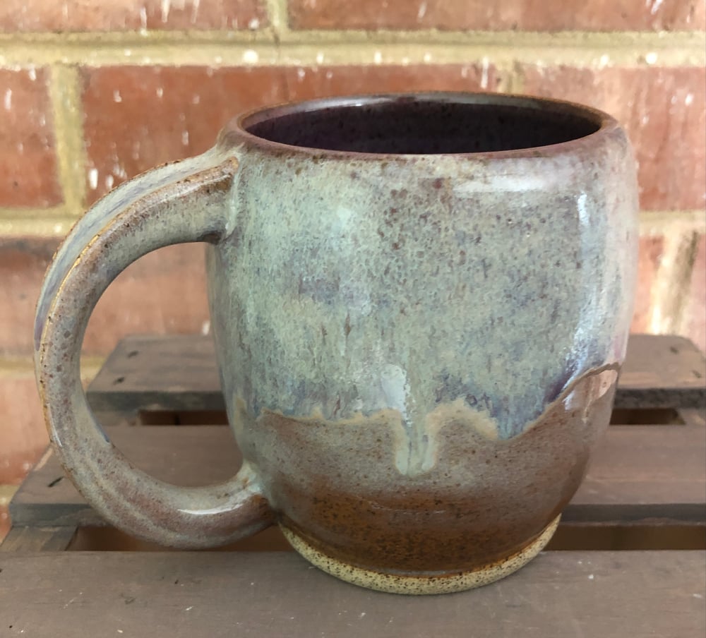 Image of Burgundy Trickles Mug