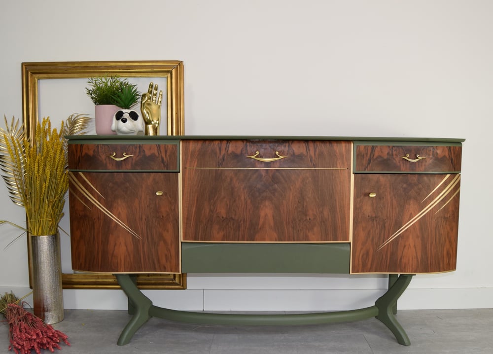 Image of Beautility cocktail sideboard in green