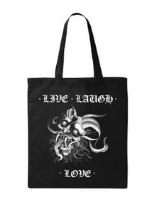 Image 1 of Live Laugh Love Tote 