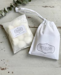 Image 2 of Soft Organic Cotton Drawstring Bags 