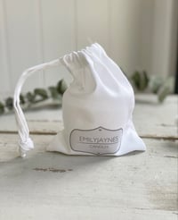 Image 3 of Soft Organic Cotton Drawstring Bags 