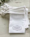 Soft Organic Cotton Drawstring Bags 