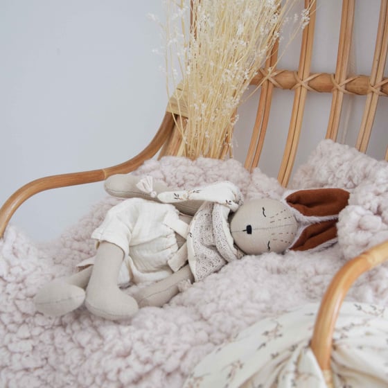 Image of Mini Lapinou Gabin feuillage