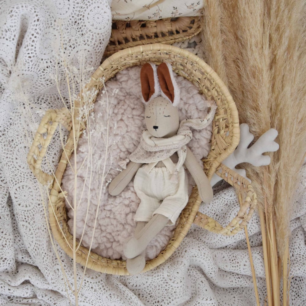 Image of Mini Lapinou Gabin feuillage