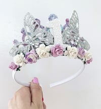 Image 1 of Butterfly birthday tiara