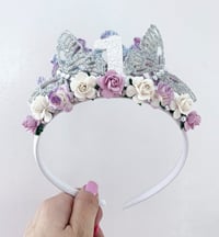 Image 2 of Butterfly birthday tiara