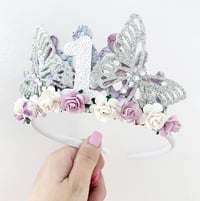 Image 3 of Butterfly birthday tiara 