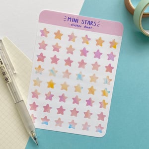 Image of Mini Stars Sticker Sheet