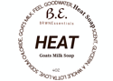 Goats Milk Soap in Heat Scent