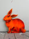 Carrot Neon Orange Rabbit 
