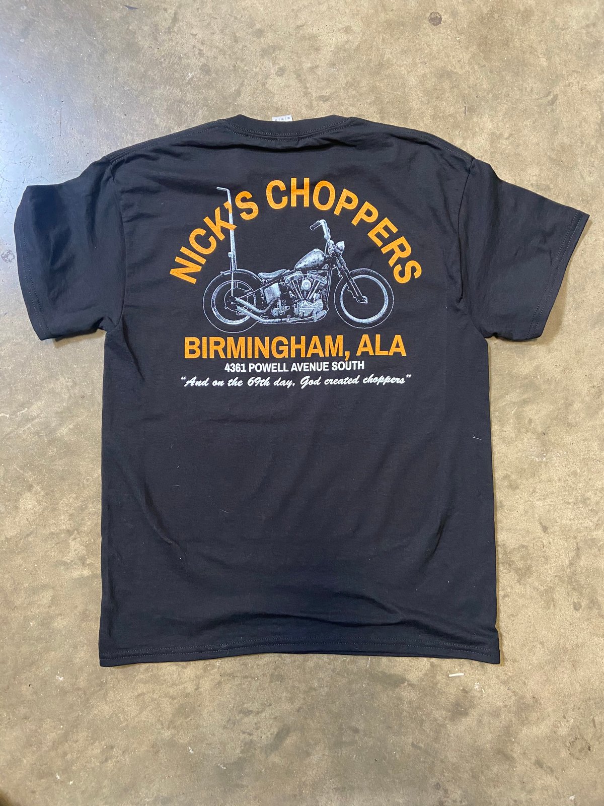 Image of NICK'S CHOPPERS Shop Tee