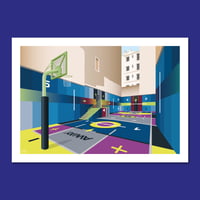 Image 1 of Pigalle Basket-ball Court - Vert