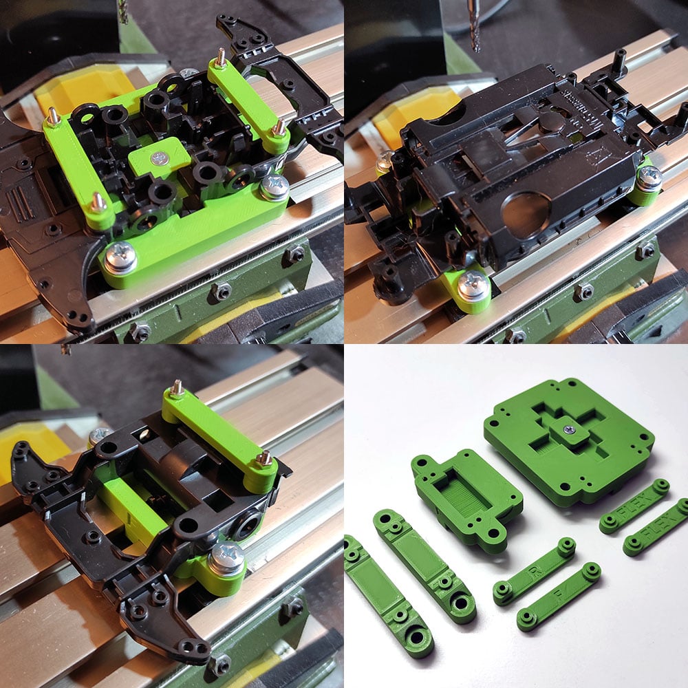 Image of Mini4wd MSL flex kit for Proxxon MF-70