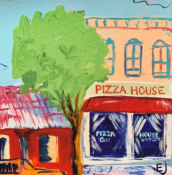 Image of Pizza House, Radford Print 