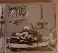Image 1 of Dismembered Fetus- Anthropophagus Anthology Vol.1 and Vol.2 2xCD