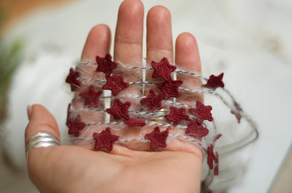 Image of Embroidery stars headband 