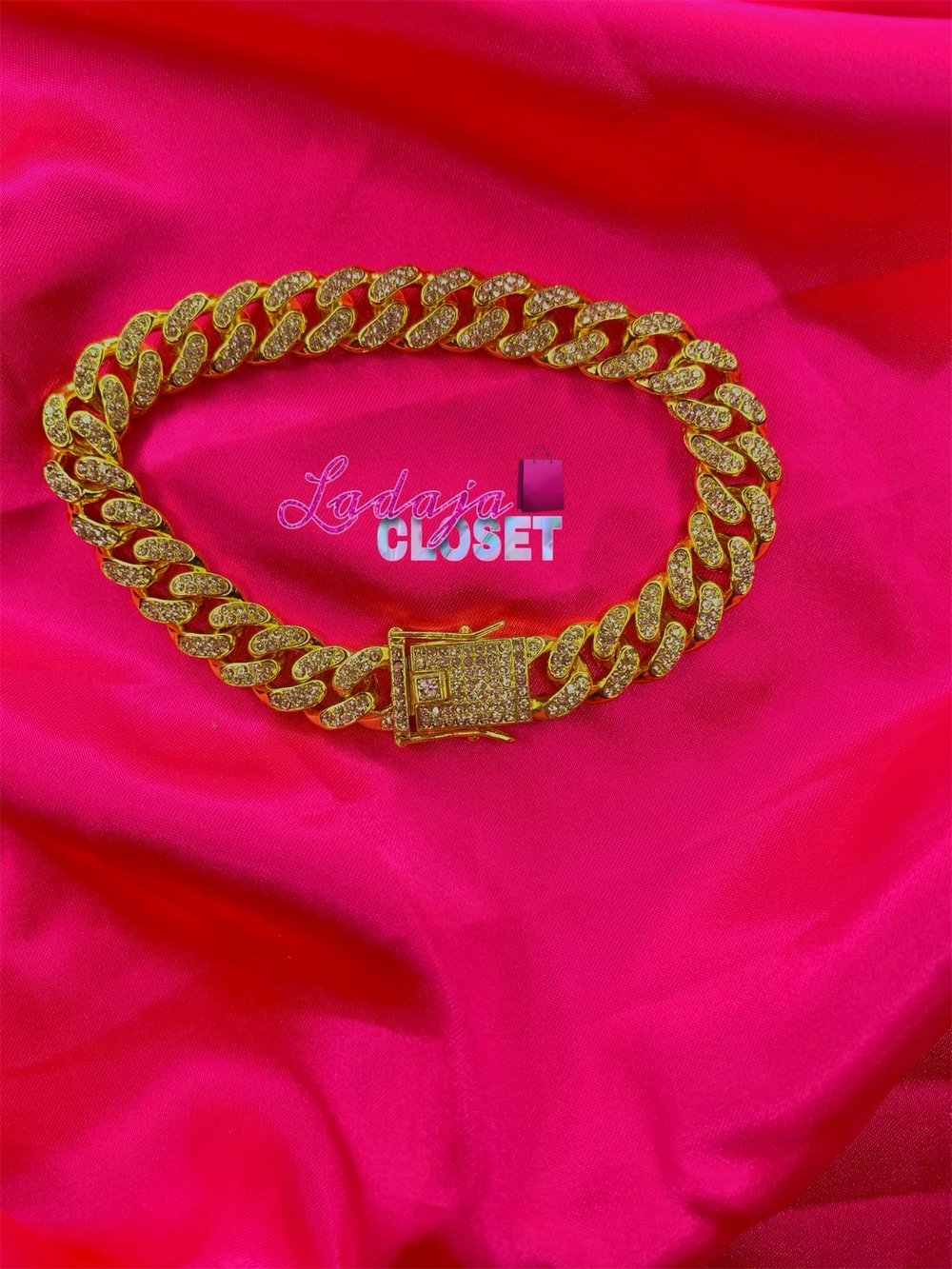 18k stainless steel Cuban ANKLETS