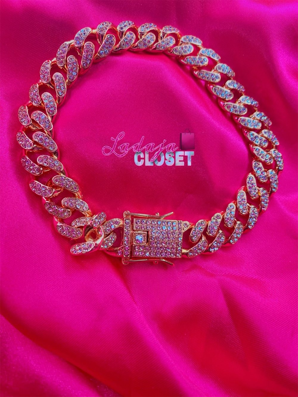 18k stainless steel Cuban ANKLETS