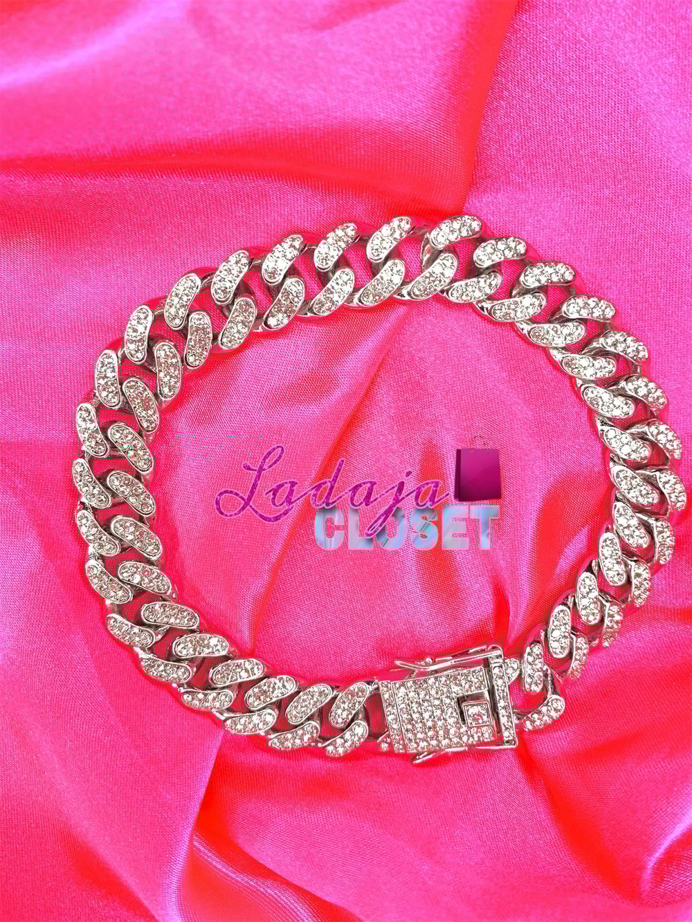18k stainless steel Cuban ANKLETS