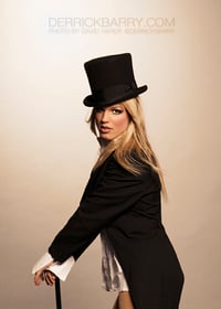 Derrick Barry Signed 5"x7" Circus Photo by David Hardy 