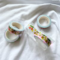 Image 1 of Cherry and stars washi tape