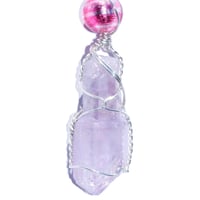 Image 2 of Vera Cruz Amethyst Scepter Crystal Handmade Pendant
