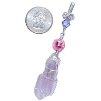 Image 4 of Vera Cruz Amethyst Scepter Crystal Handmade Pendant