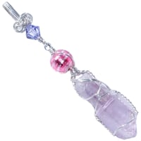 Image 1 of Vera Cruz Amethyst Scepter Crystal Handmade Pendant