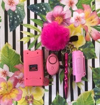 Pink Stun Gun Set