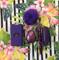 Purple Stun Gun Set 