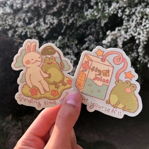 Image of Time with You Sticker